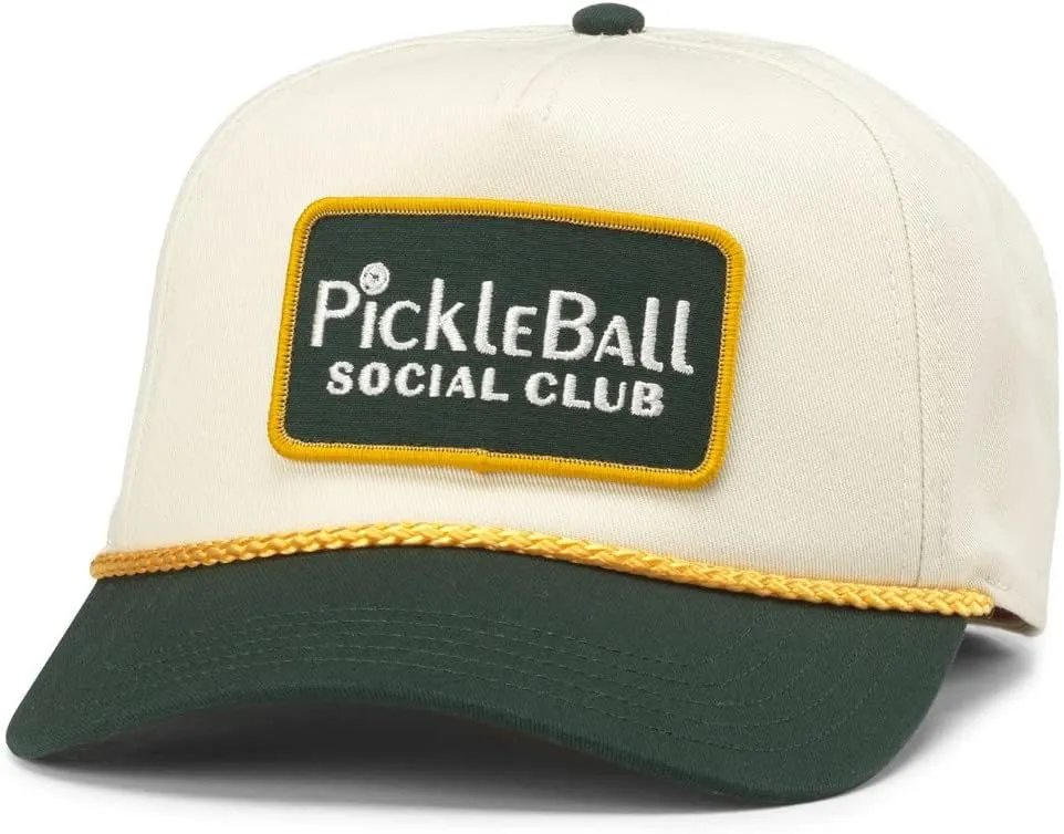AMERICAN NEEDLE Pickleball Patch Unisex Adjustable Snapback Baseball Hat