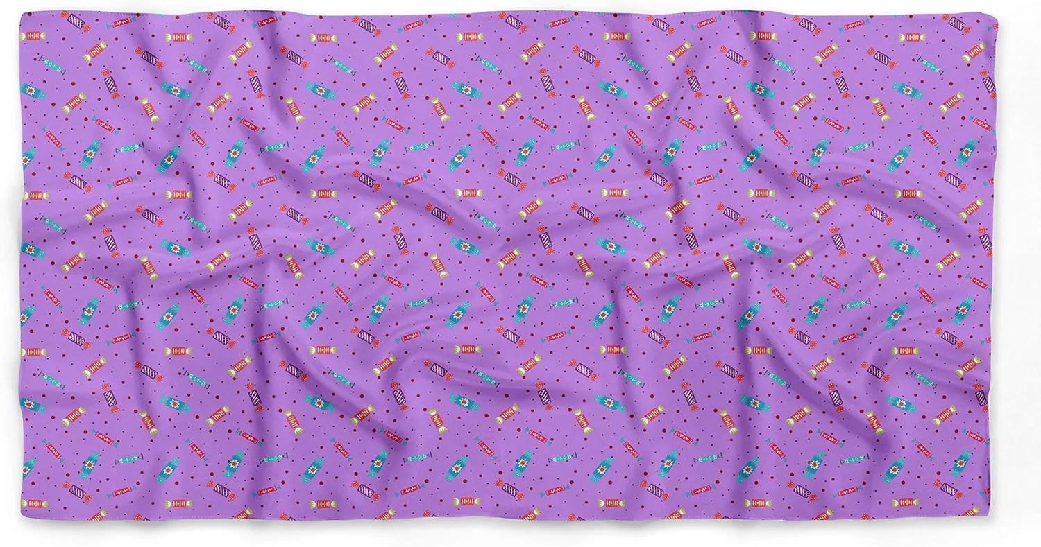 Bimba Printed Pure Silk Scarf Neck Wrap Summer Hair Bandanas For Women