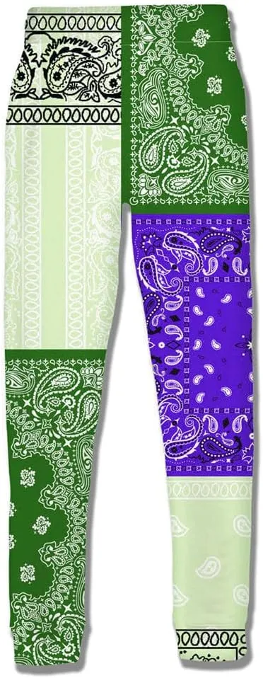 Blue Bandana Hoodies for Men Women Bandanas Print Clothing Athletic Shorts Shirts Paisley Jackets Sweatpants