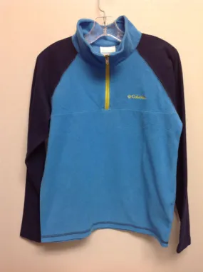 Columbia Size 10 Blue Fleece Big Boys Sweaters & Vests