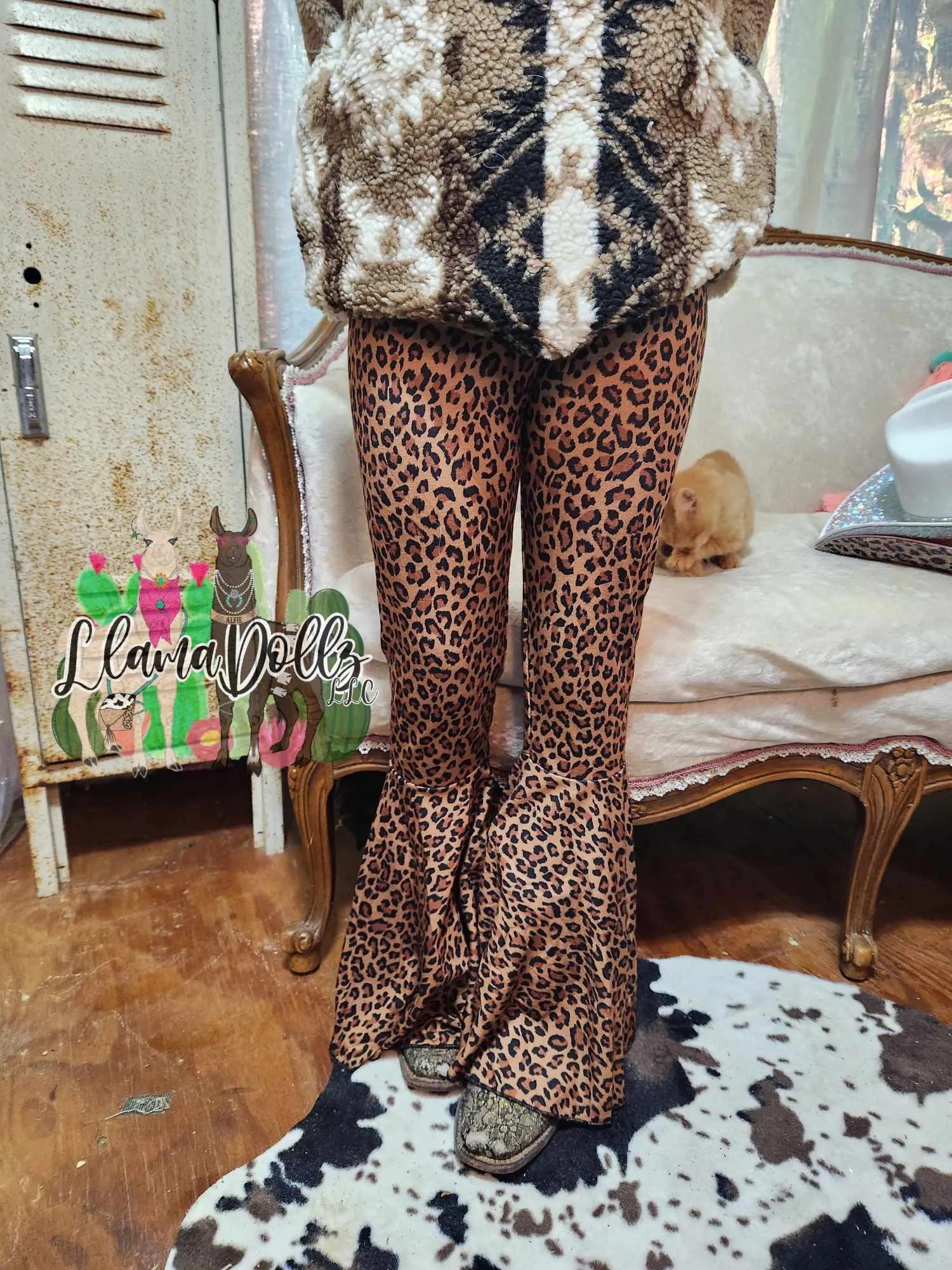 Girls' The Wild Ones Tan Leopard