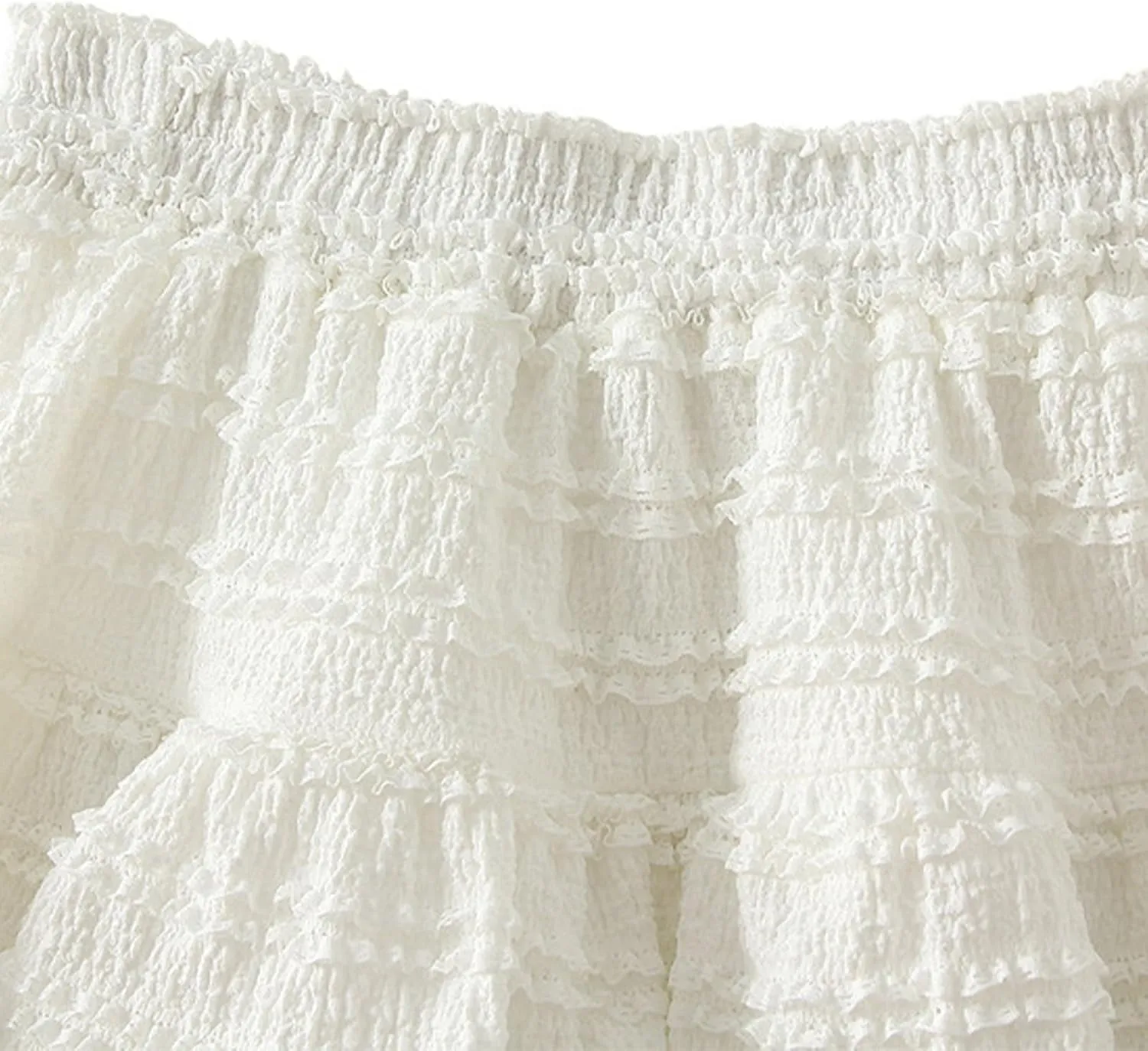 HGps8w Womens Y2K Mini Skirt Cute Lolita Cake Skirts Girls High Waist Pleated Layered Short Skirt
