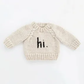 HI Crewneck Sweater For Baby and Toddler
