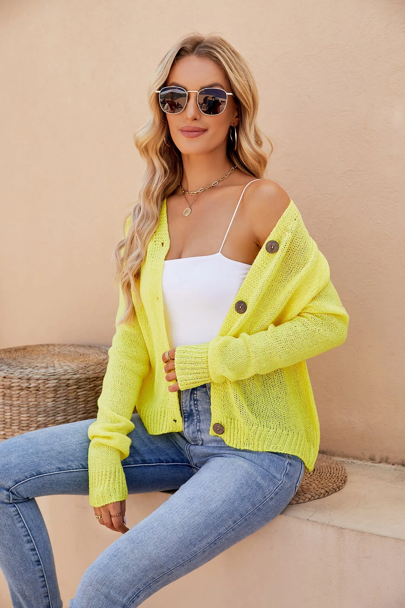 Laurie Button Front Cardigan - 2 Colors