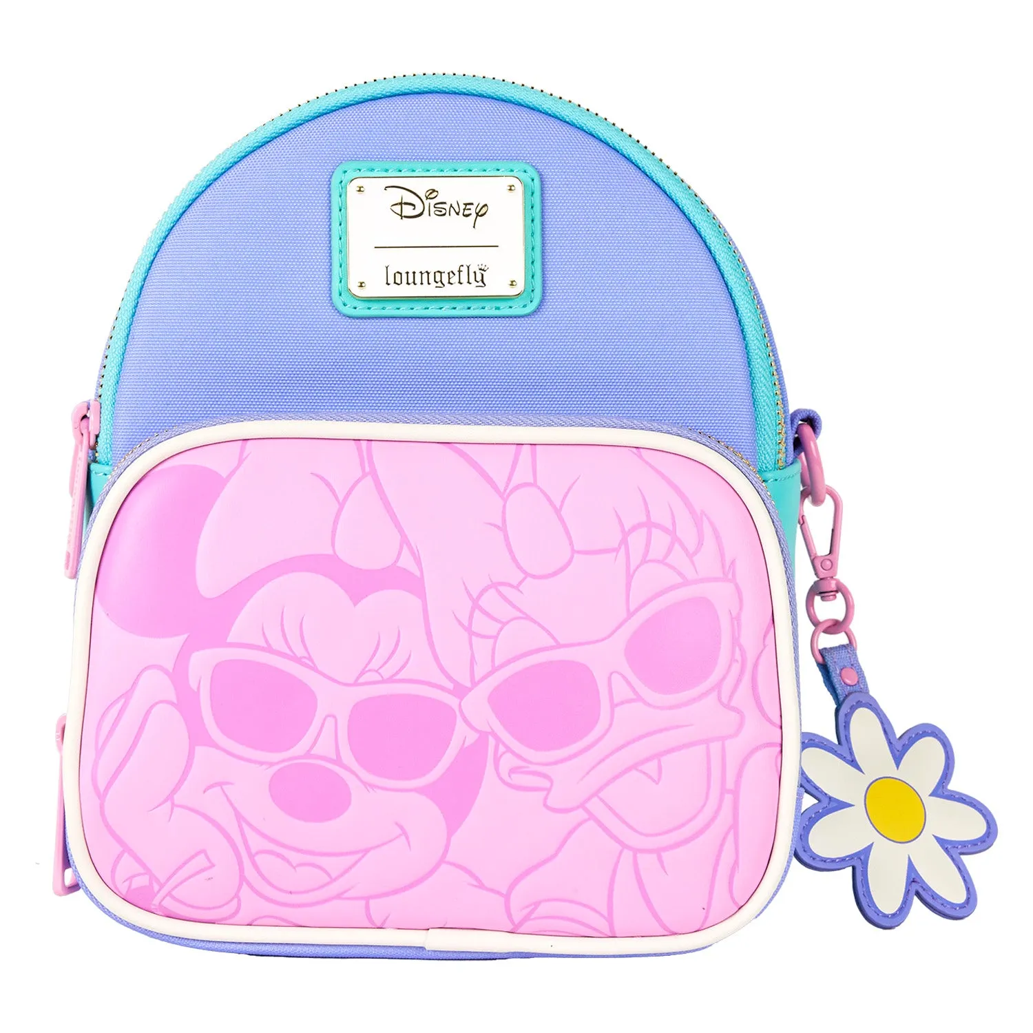 Loungefly Disney Daisy Duck and Minnie Mouse Mini Convertible