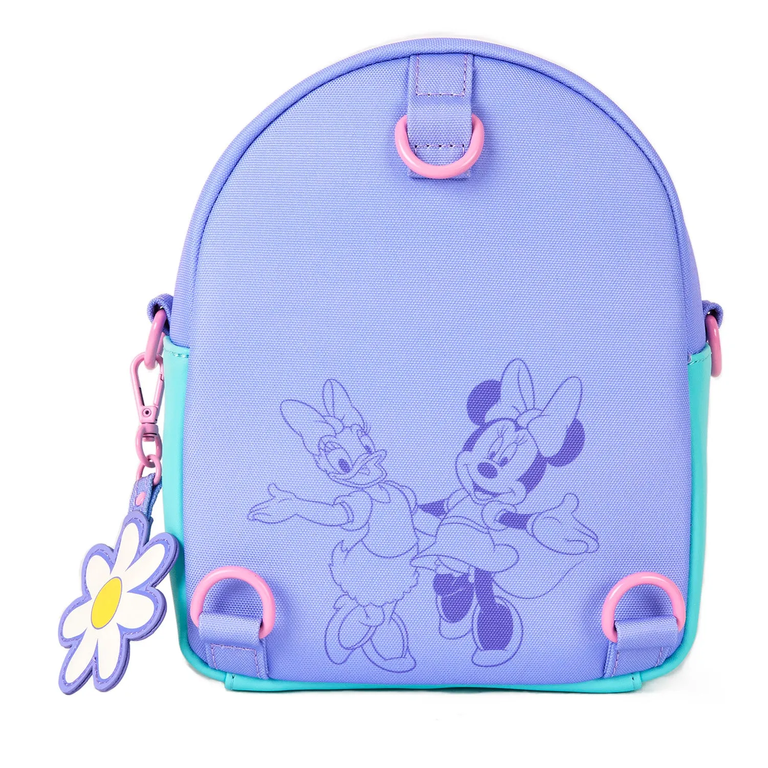 Loungefly Disney Daisy Duck and Minnie Mouse Mini Convertible