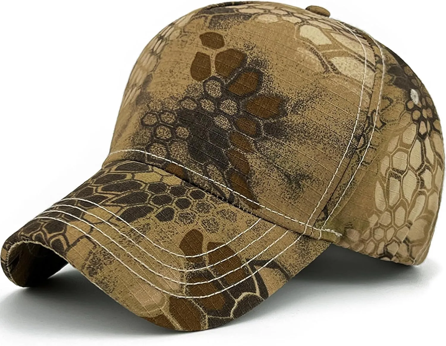 Mens Camo Baseball Hats with American Flag Buckle Womens USA Cap US Military Ball Hat