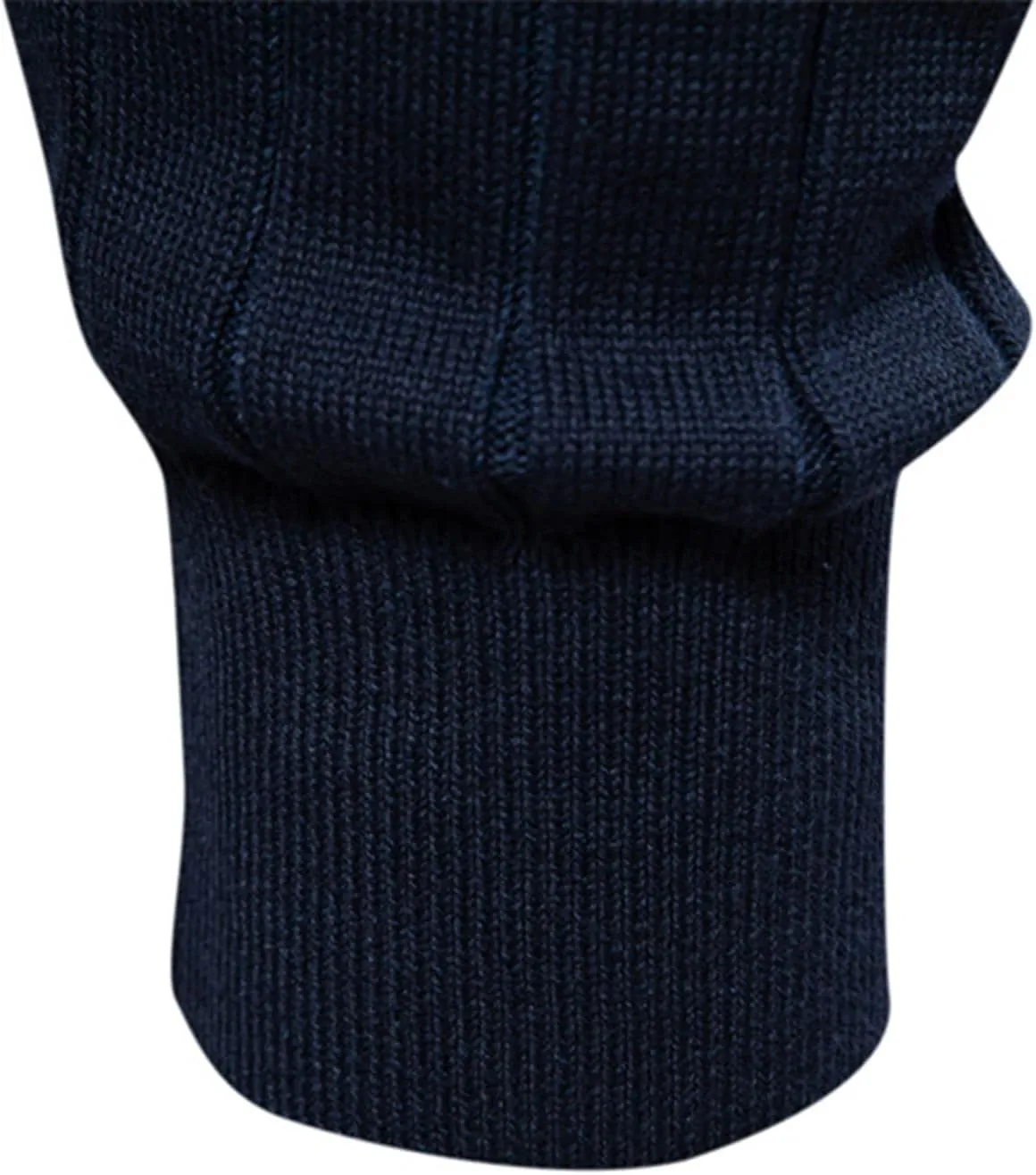 Men's Knit Cardigan Sweater V Neck Button Down Contrasting Colors Casual Long Sleeve Sweaters