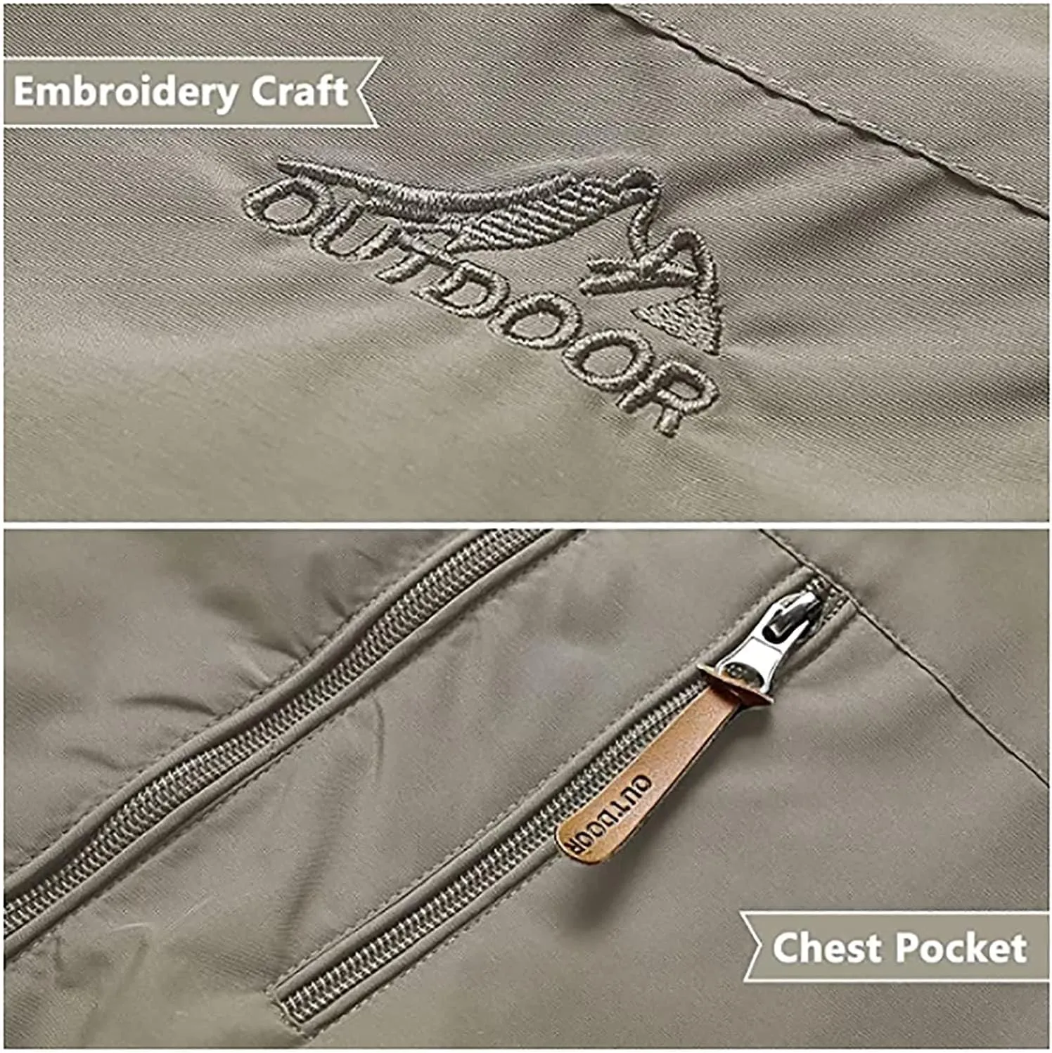 Men's Waterproof Rain Jacket Outdoor Lightweight Rain Shell Coat Hooded Outdoor Jacket for Hiking, Travel