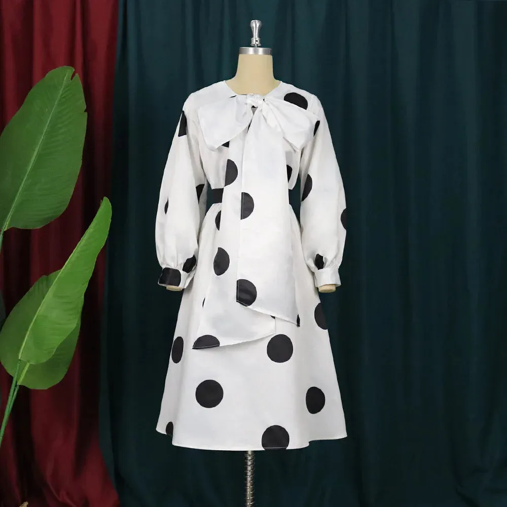 Polka Dot Bow Dress