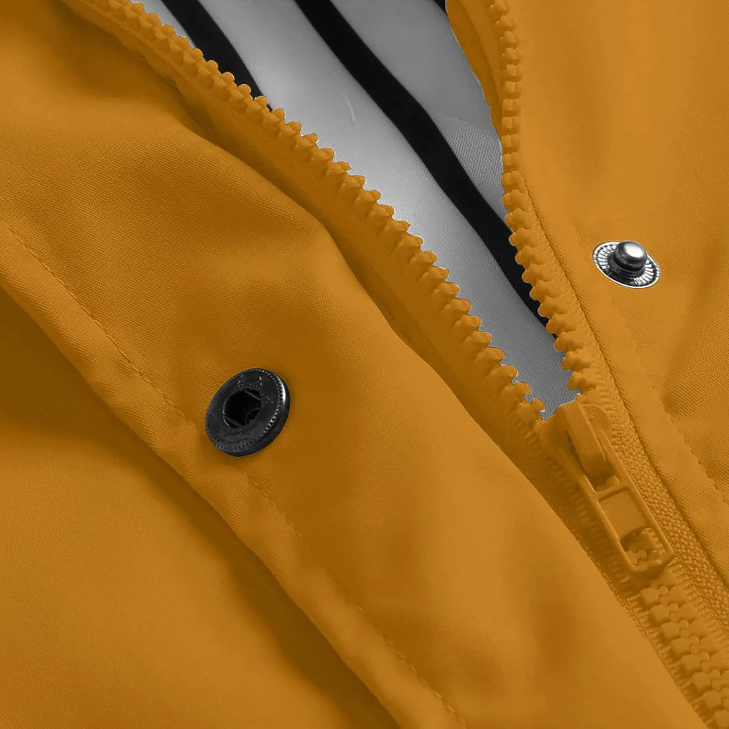 ZEFOTIM Rain Jackets for Women Waterproof with Hood Lightweight Casual Anorak Travel Hiking Coats with Pockets 720